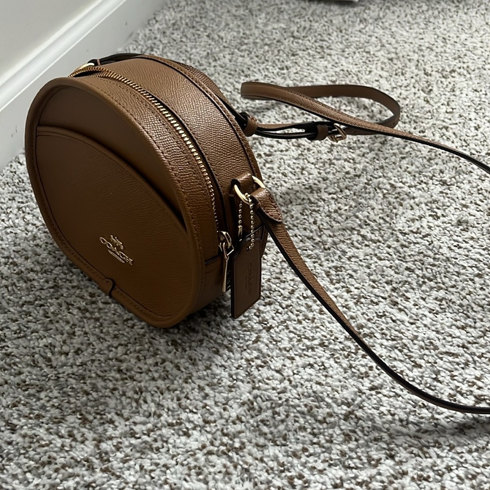 Coach Tan Canteen Crossbody Purse - Picture 4 of 13